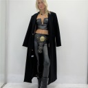 leggings similpelle felpato not